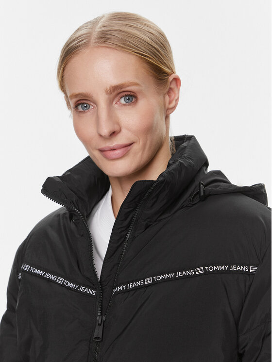 Tommy Jeans Tommy Jeans Übergangsjacke DW0DW17238 Schwarz Regular Fit