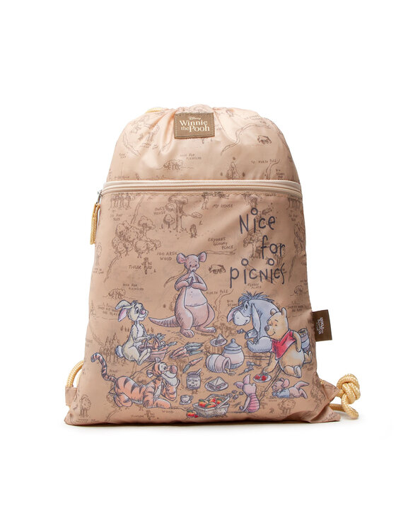 Winnie The Pooh Winnie The Pooh Σακίδιο πλάτης πουγκί ACCCS-SS22-81WTP-A Μπεζ