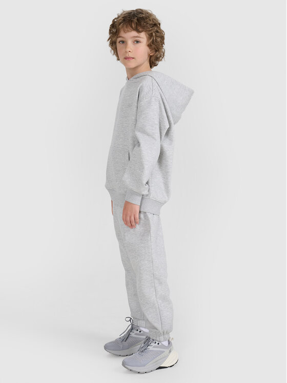 4F 4F Spodnie dresowe BASIC+ Szary Oversize