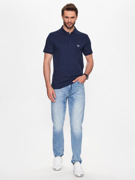 Emporio Armani Underwear Emporio Armani Underwear Polo särk 211804 3R461 06935 Tumesinine Regular Fit