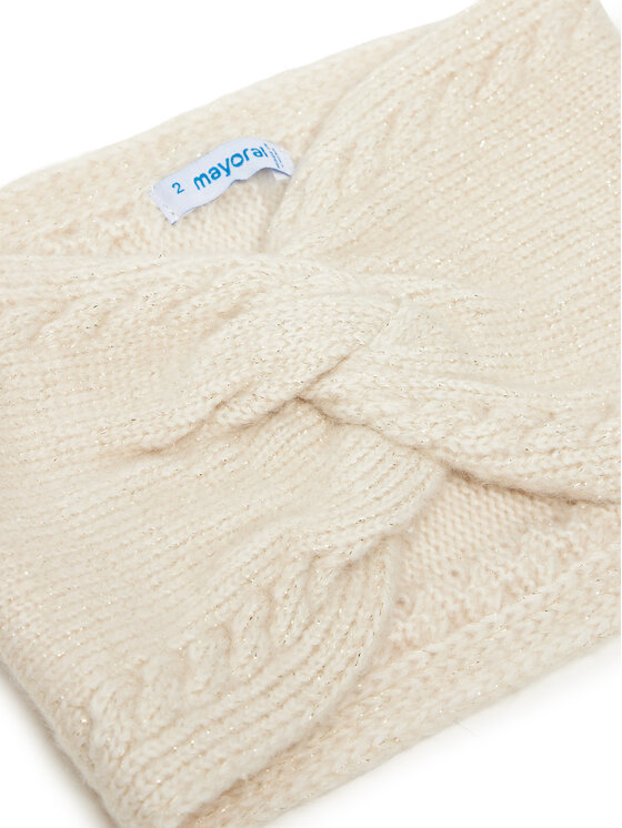 Mayoral Mayoral Completo cappello, scaldacollo e guanti 10019 Beige