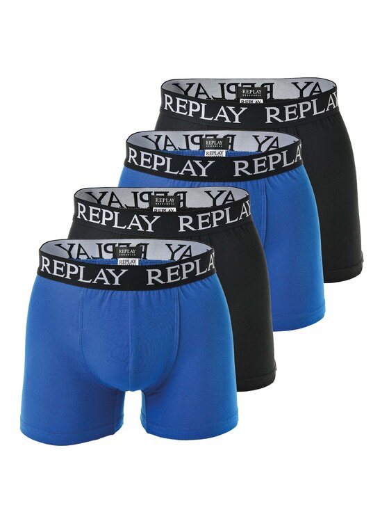 REPLAY REPLAY Bokserki 27402 Niebieski