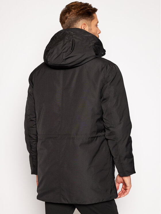 Calvin Klein Jeans Calvin Klein Jeans Парка Fake Down Technical J30J316614 Черен Regular Fit