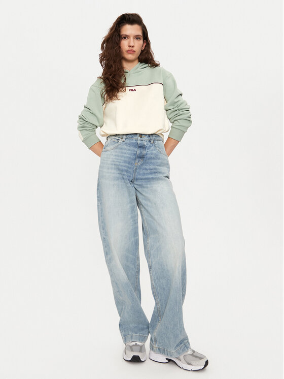 Fila Fila Μπλούζα Laagna FAW0907 Πράσινο Regular Fit