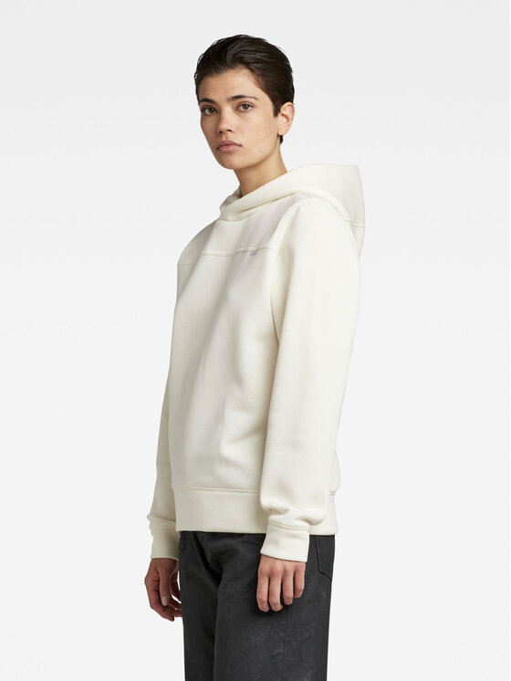 G-Star Raw G-Star Raw Džemperis ar kapuci D22358-A971-D113 Écru Relaxed Fit