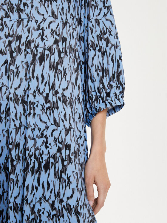 Karen by Simonsen Karen by Simonsen Vsakodnevna obleka Nikole 10104917 Modra Relaxed Fit