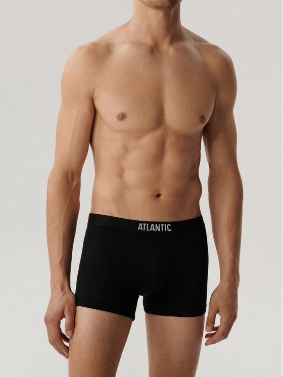 Atlantic Atlantic Bokserki sport Czarny