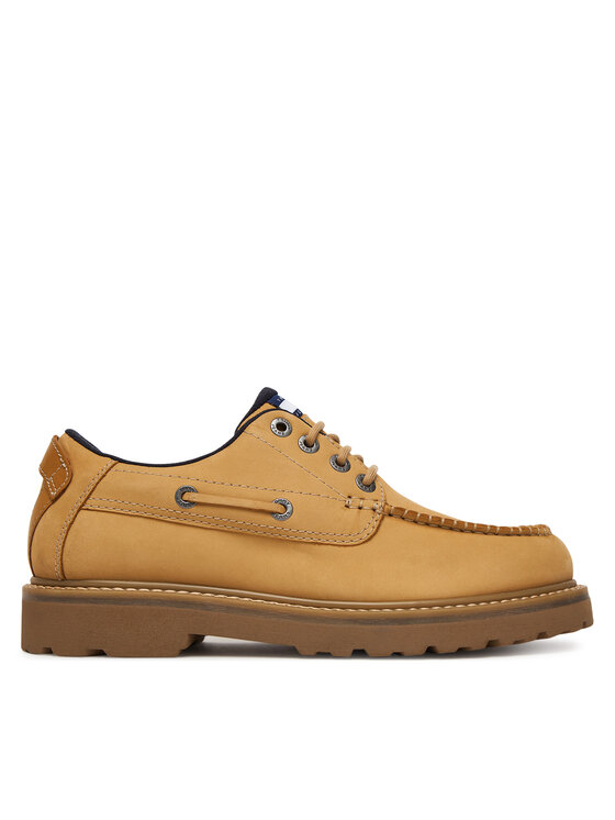 Tommy Jeans Tommy Jeans Nizki čevlji Archive '01 Boat Shoe EM0EM01703 Rumena