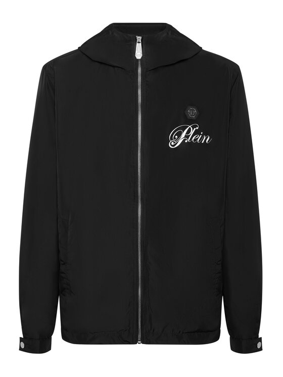 PHILIPP PLEIN PHILIPP PLEIN Větrovka 27021 Černá Regular Fit