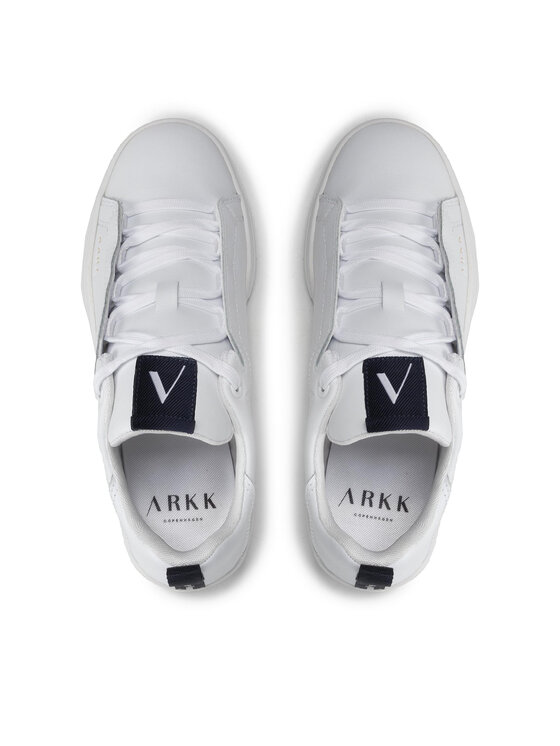 ARKK Copenhagen ARKK Copenhagen Tossud Uniklass Leather S-C18 IL4601-1052-W Valge