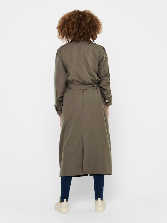 ONLY ONLY Tenchcoat 15217799 Braun Relaxed Fit