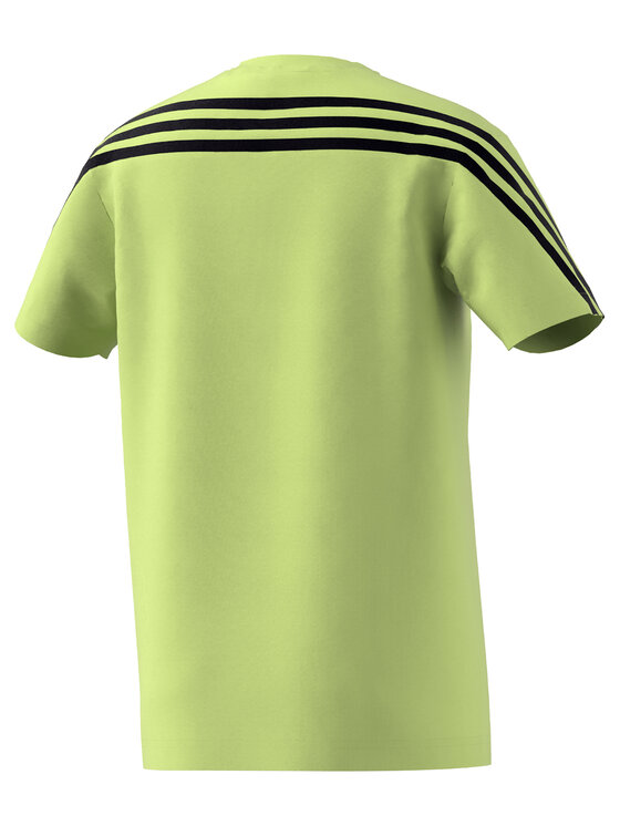 adidas adidas Tričko Future Icons 3-Stripes T-Shirt IM0069 Zelená Regular Fit