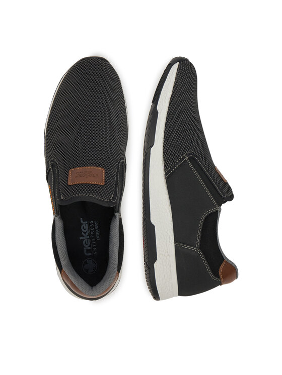 Rieker Rieker Halbschuhe B3450-00 Schwarz