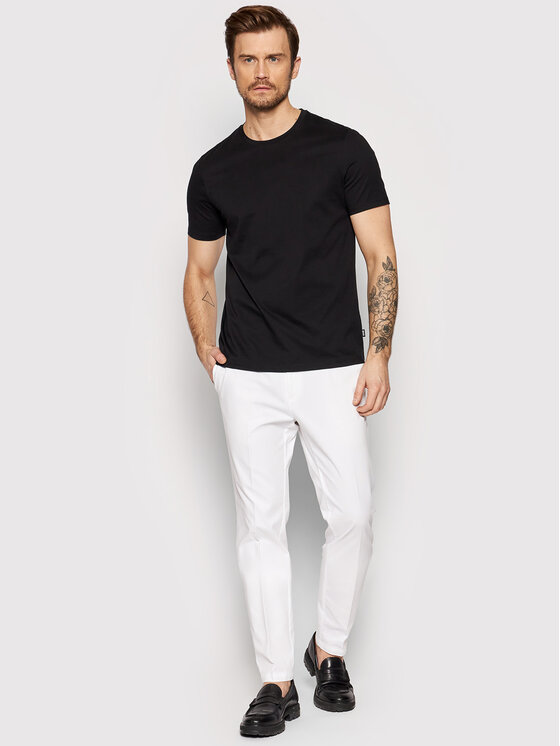 Boss Pantaloni chino C Genius 50468850 Bianco Slim Fit Modivo
