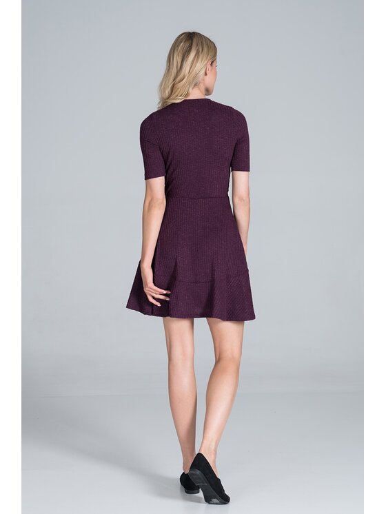 FIGL FIGLFIGL Vestito M821 Viola Regular Fit