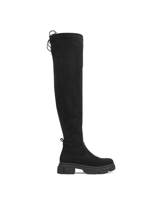 DeeZee DeeZee Overknees WS0902-01 Schwarz