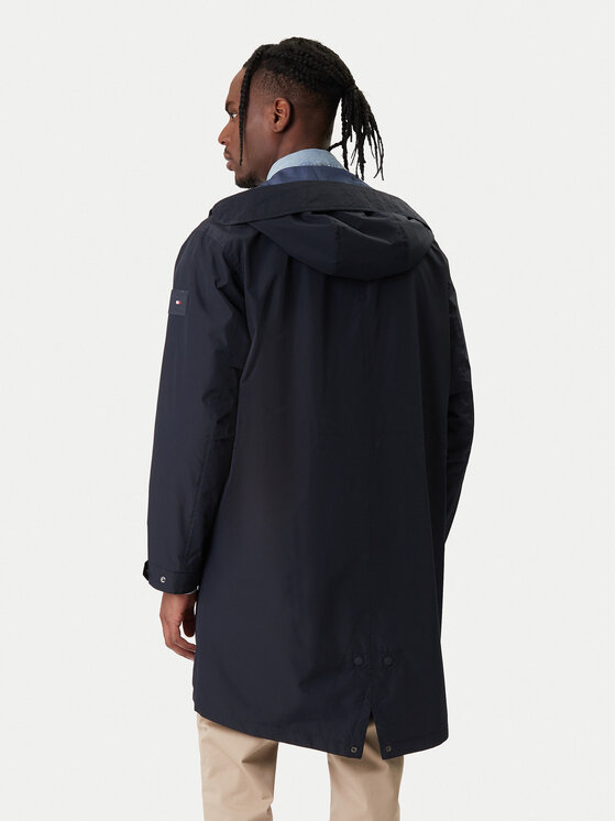 Tommy Hilfiger Tommy Hilfiger Parka MW0MW39645 Tumši zils Regular Fit