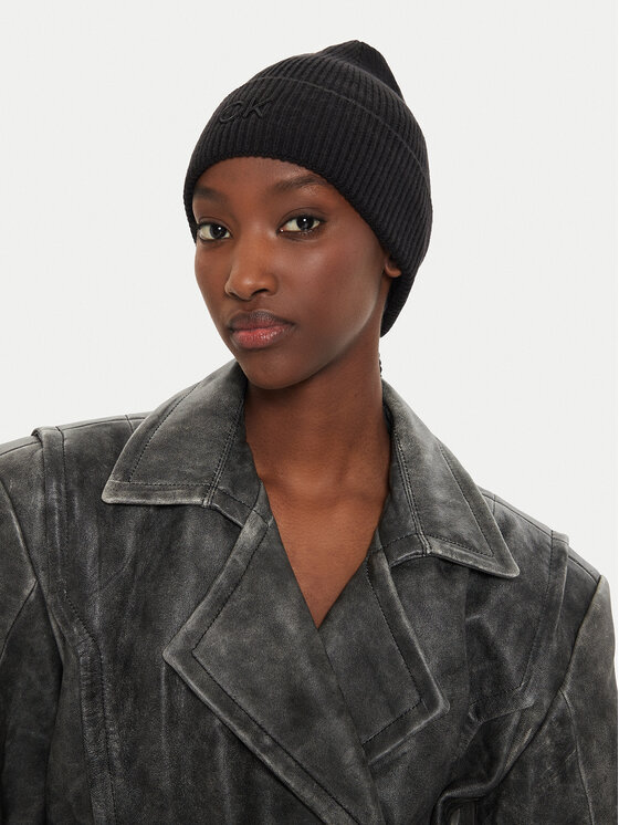 Calvin Klein Calvin Klein Σκούφος Embroidery Fine K60K612590 Μαύρο