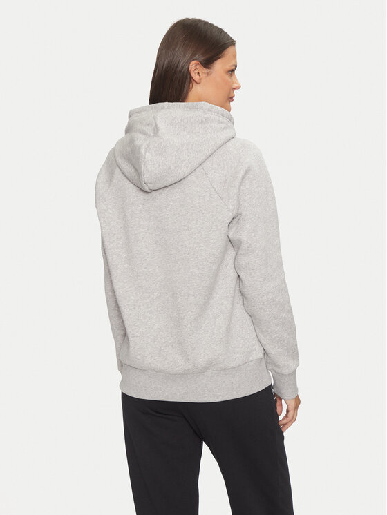 Under Armour Under Armour Bluza Ua Rival Fleece Big Logo 1379501 Szary Loose Fit