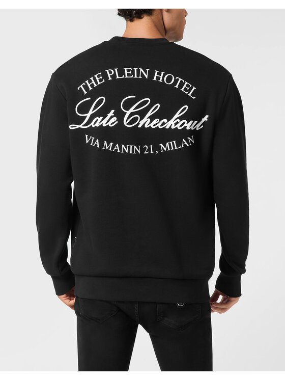 PHILIPP PLEIN PHILIPP PLEIN Bluza 25961 Czarny Regular Fit