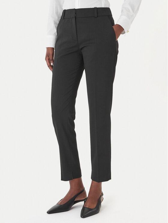 HUGO HUGO Chinos kelnes Hetana 50516132 Juoda Slim Fit