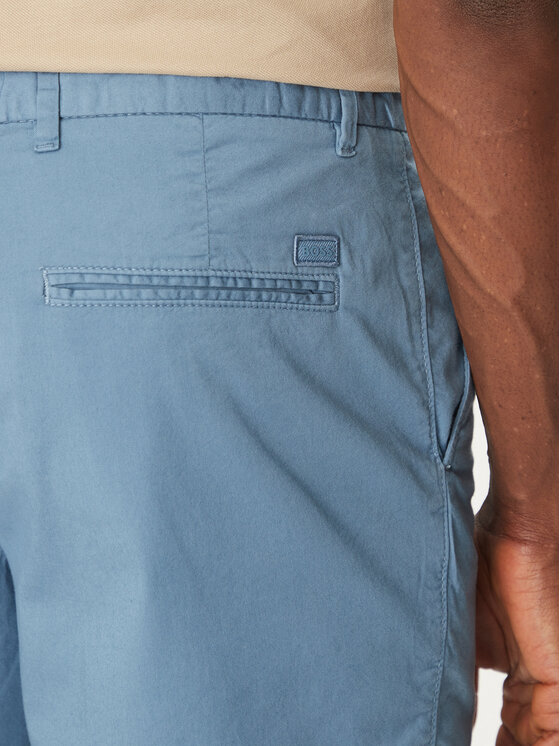 BOSS BOSS Szorty materiałowe 50540743 Błękitny Regular Fit