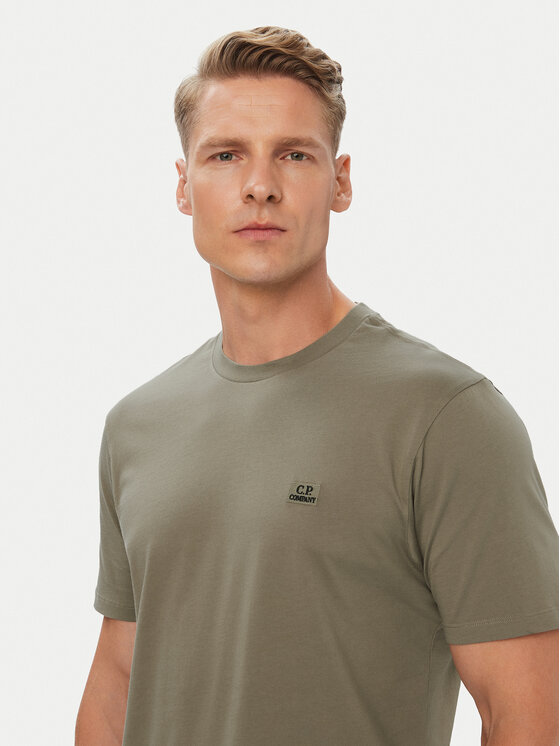 C.P. Company C.P. Company T-Shirt 21CMTS726A005100W Beżowy Regular Fit