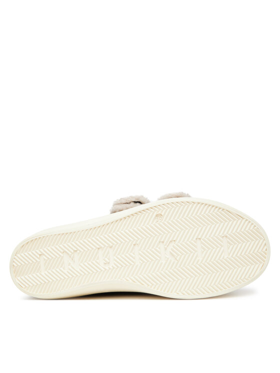 Inuikii Inuikii Snīkeri Shearling Low Velcro 1001.001.0231 Melns