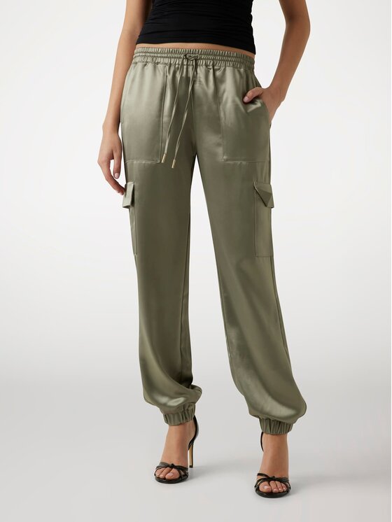 Guess Guess Pantaloni di tessuto 172809 Verde Slim Fit