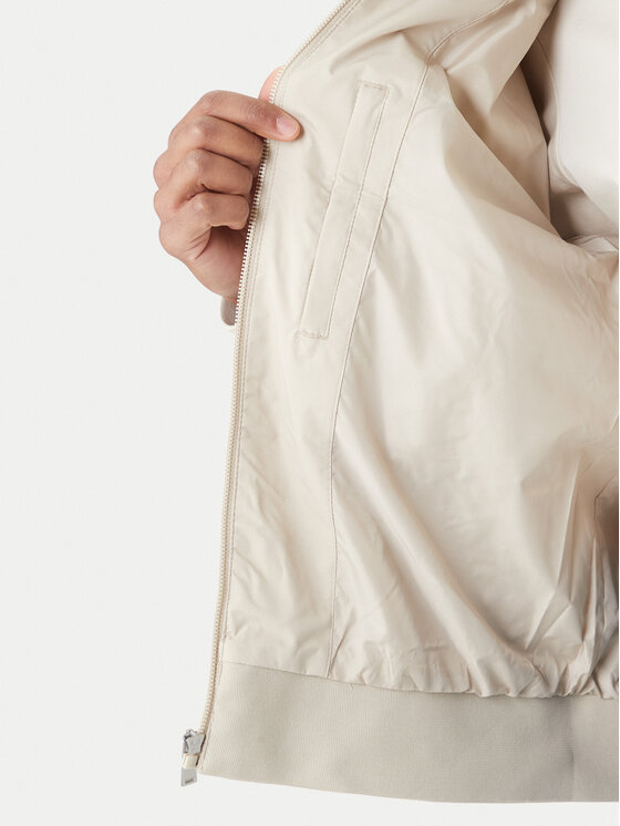 Calvin Klein Calvin Klein Μπόμπερ μπουφάν LV040FM512 Μπεζ Regular Fit