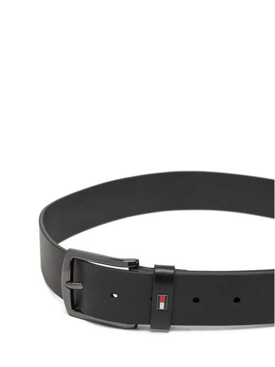 Tommy Hilfiger Tommy Hilfiger Чоловічий ремінь Denton 3.5 Ext AM0AM13536 Чорний
