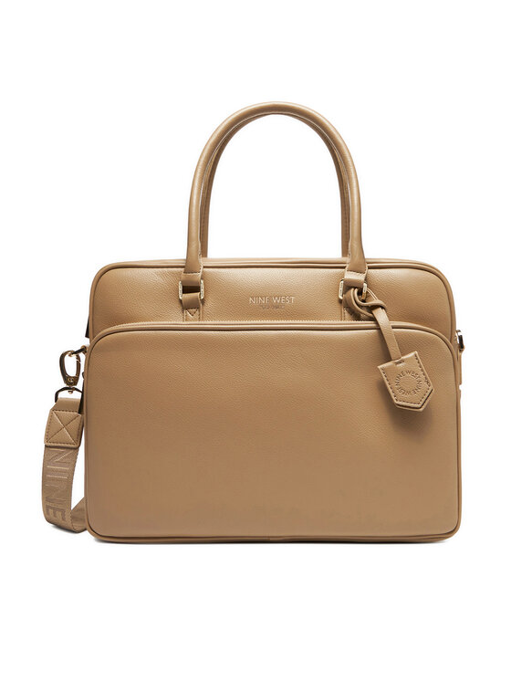 Nine West Torba na laptopa CEO-EMMA-LA482-2847 Beżowy