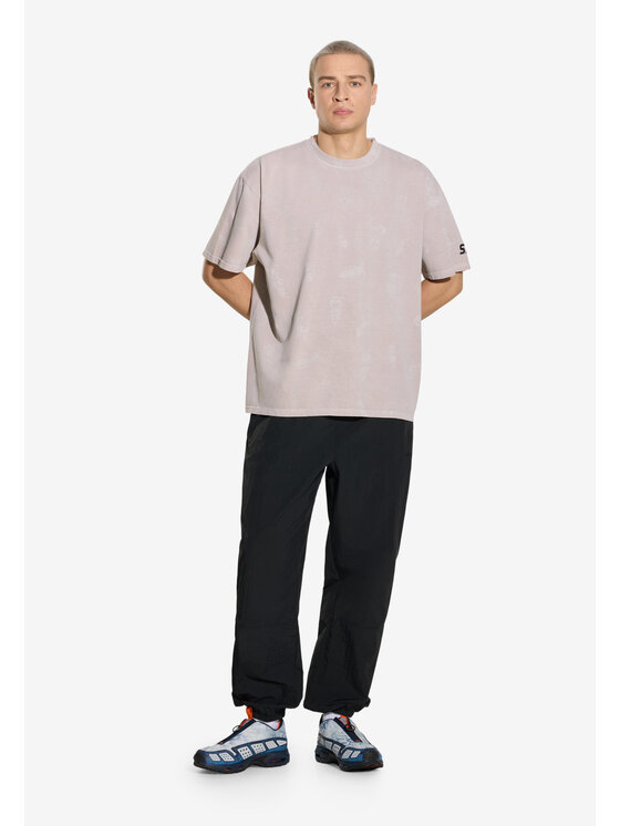 PROSTO. PROSTO. T-Shirt Insects Beżowy Oversize