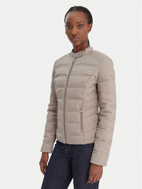 Guess Kurtka przejściowa 180536 Beżowy Classic Fit