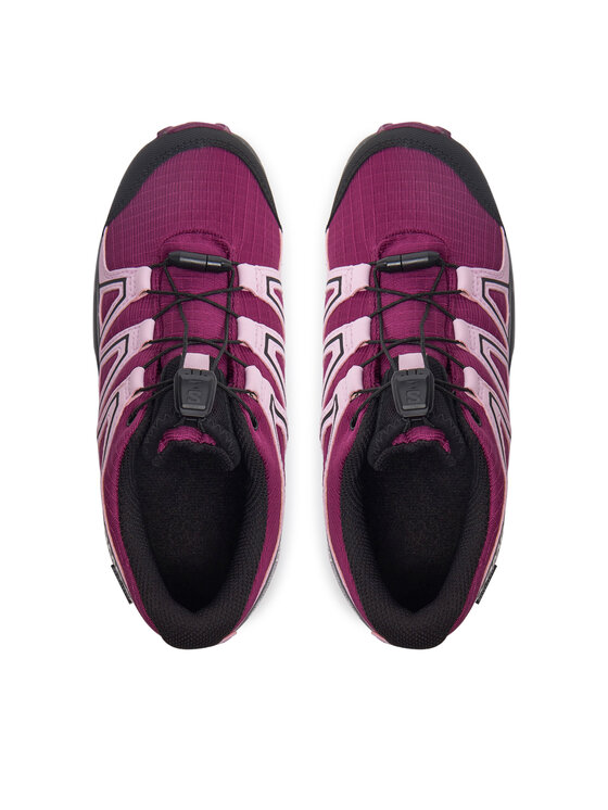 Salomon Salomon Παπούτσια πεζοπορίας Speedcross Waterproof L47574300 Μωβ