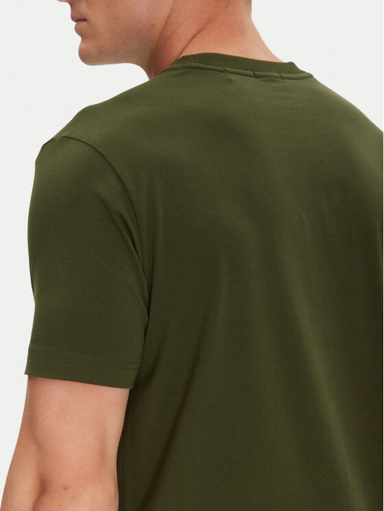 BOSS BOSS Tričko 50506373 Zelená Regular Fit