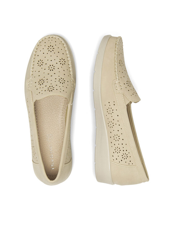 Clara Barson Clara Barson Mokassins WSS21166-03 Beige