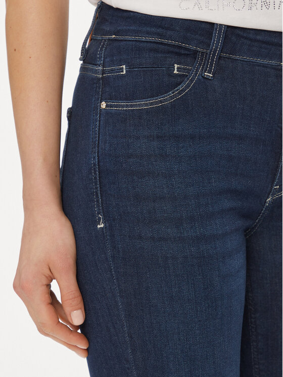 Guess Guess Jeansy W4RA58 D5901 Granatowy Bootcut Fit