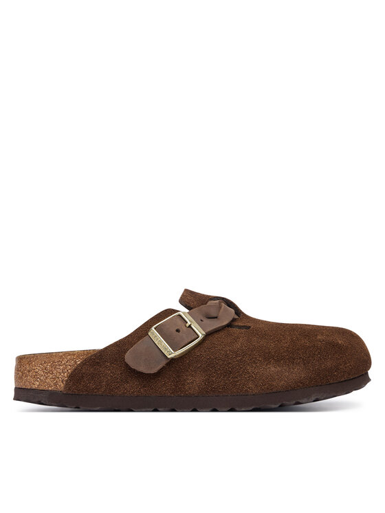 Birkenstock Birkenstock Papucs Boston Braided 1031716 Barna