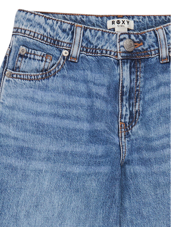 Roxy Roxy Jeansy Milla ERGDP03080 Niebieski Wide Leg