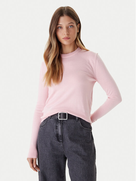 Calvin Klein Calvin Klein Pulover LV044D370G Roz Regular Fit