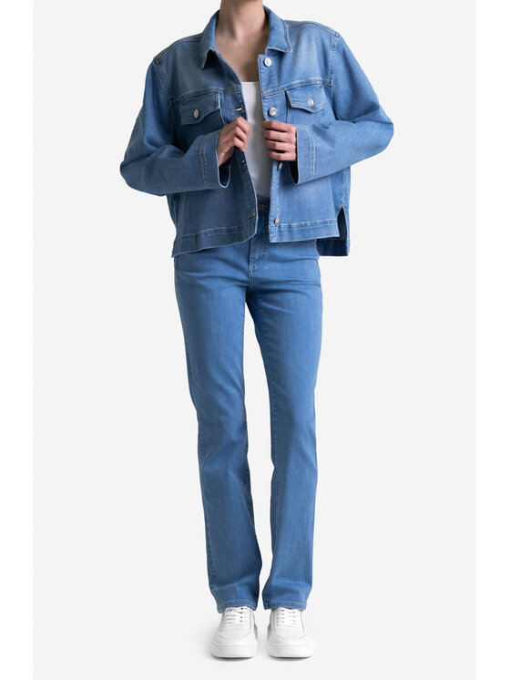 RJ Rocks Jeans RJ Rocks Jeans Kurtka jeansowa Emma Niebieski Oversize