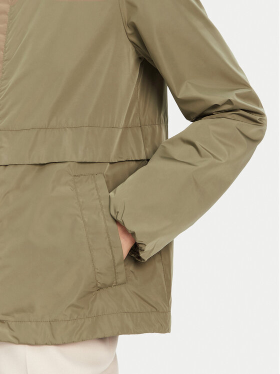Geox Geox Bunda pro přechodné období Genziana W5520A T3259 F3272 Khaki Regular Fit