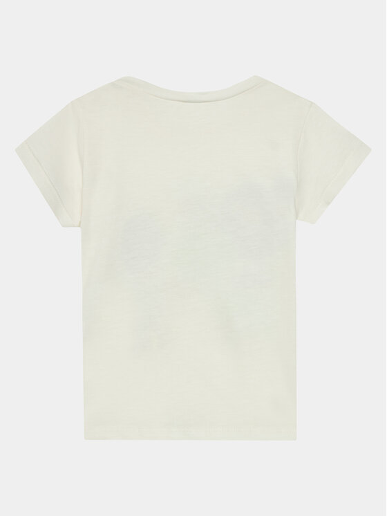 United Colors Of Benetton United Colors Of Benetton Majica 3I1XA104G Écru Regular Fit