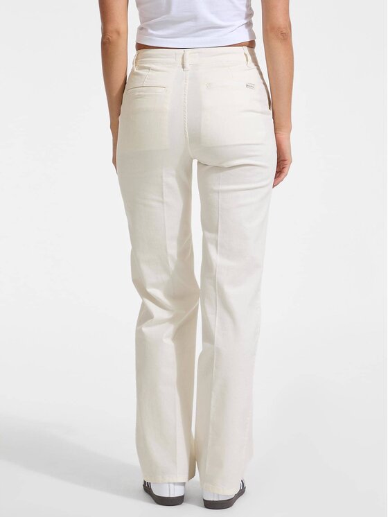 Guess Jeans Guess Jeans Spodnie materiałowe 175537 Biały Slim Fit