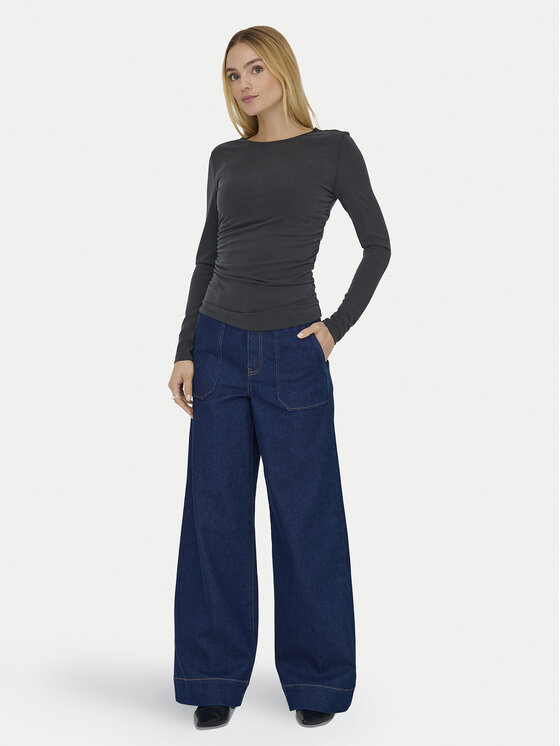ONLY ONLY Μπλουζάκι Free Life 15365605 Μαύρο Regular Fit