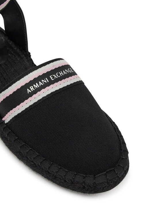 Armani Exchange Armani Exchange Espadrilles XDS006 XV923 00002 Fekete