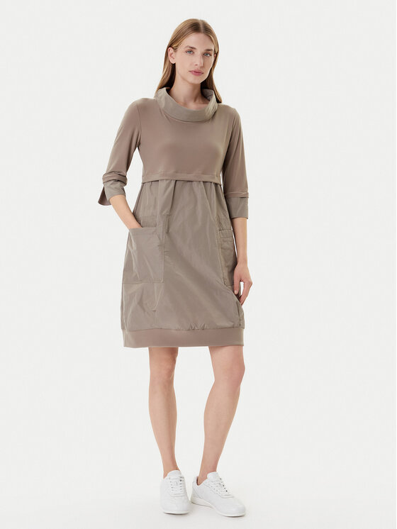 Joseph Ribkoff Joseph Ribkoff Vsakodnevna obleka 173444F25 Khaki Regular Fit