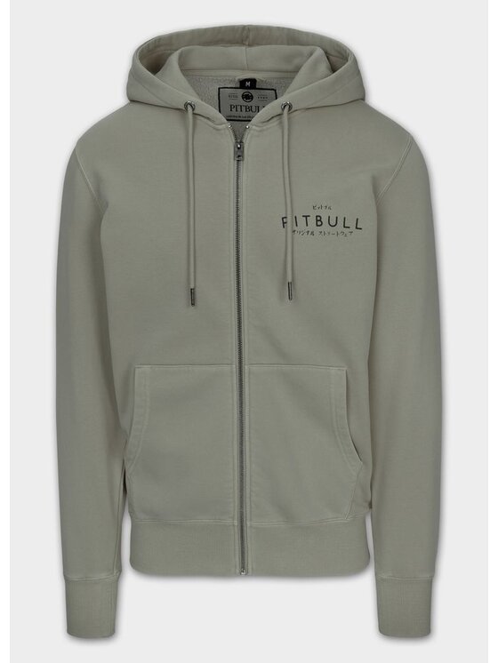 PITBULL PITBULL Bluza MT FUJI Szary Regular Fit