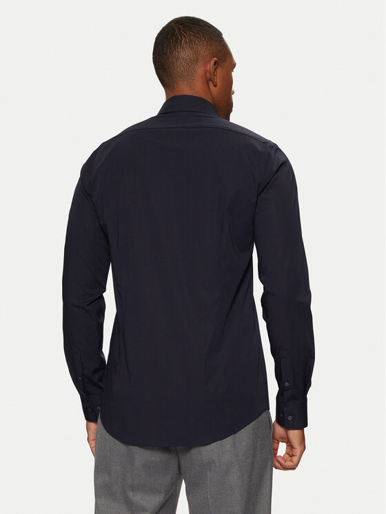 Calvin Klein Calvin Klein Koszula K10K108229 Granatowy Slim Fit